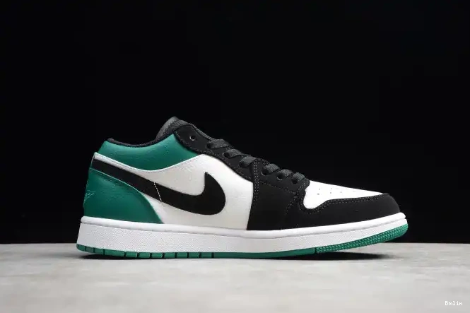 Bmlin Jordan Low Mystic Green White Air Black 1 553558-113 0601
